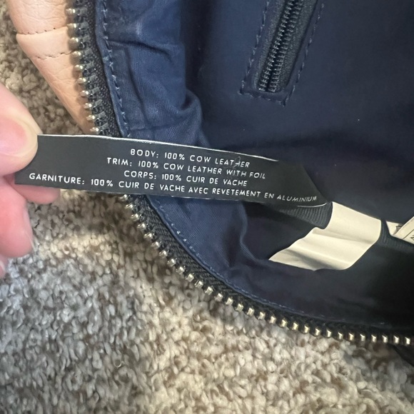 Marc Jacobs small biker backpack pebble leather pink - Picture 4 of 4